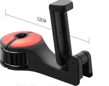 Best Selling Accessories auto hooks bling car Organizer Headrest Hook with Phone Holder Seat Back Hanger for coat