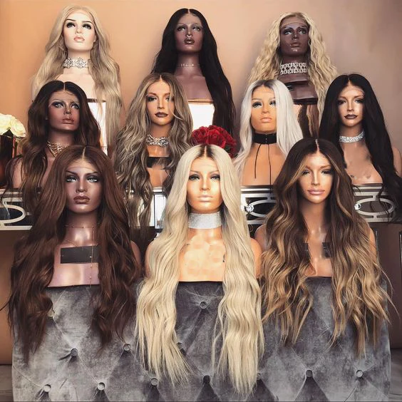 
Top quality brazilian virgin hair blonde ombre dark roots human hair lace front wig 