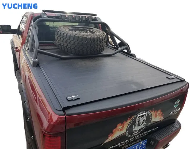 Dedicated for 2009+ DODGE RAM 6.4FT  electric  roller lid Tonneau Cover for tacoma HILUX TOYOTA PICKUP tonneau cover