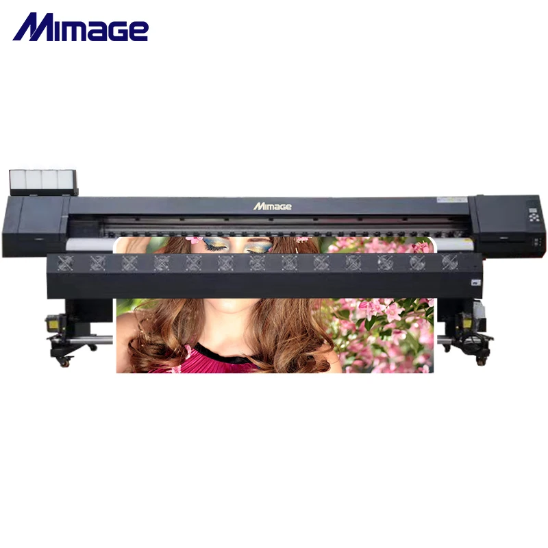 Mimage 3.2m 10ft wide format eco solvent printer flex banner plotter printing machine price