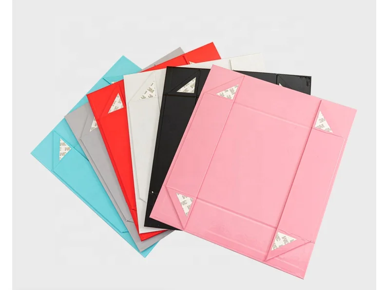 Картон с логотипом на заказ, роскошные большие детские подарочные черные коробки, магнитная Складная складная бумажная упаковка с крышкой для малого бизнеса