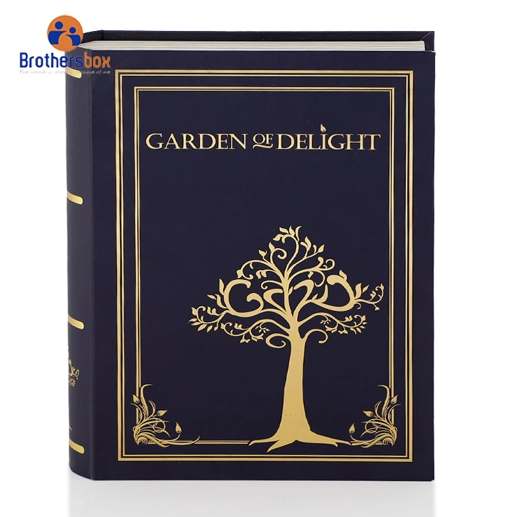 hot sales custom logo packaging boxes cardboard book shape box magnetic paper gift box