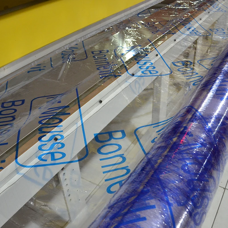 Customized sizes 0.05-0.2mm thick pvc plastic sheet rolls use for furniture packing