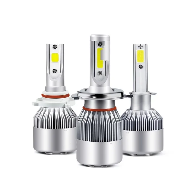 Светодиодные светодио дный фары автомобиля H4 HB3/9005 HB4/9006 H1 H3 H7 H11 72 Вт 7600Lm авто передняя лампа автомобиля свет В 12 В 24