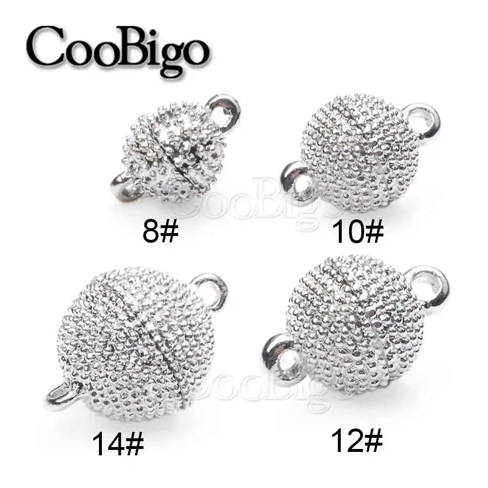 Metal Strong Snap Clasp Buckle Necklace Connector Clip Closure Fastener for Jewelry Making DIY Pendant Bracelet Accessories