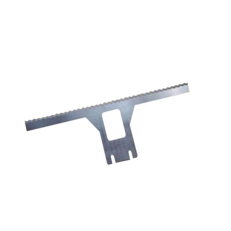 bag cutters serrated knife packaging  machinery blade for vffs machines