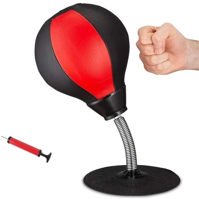 Custom Logo Gym Equipment Adjustable freestanding boxing punching speed ball