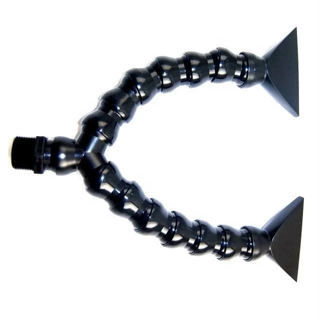 Пластиковый шланг охлаждающей жидкости черного цвета, 1/2 дюйма, 3/4 дюйма, по индивидуальному заказу, дешевая охлаждающая труба