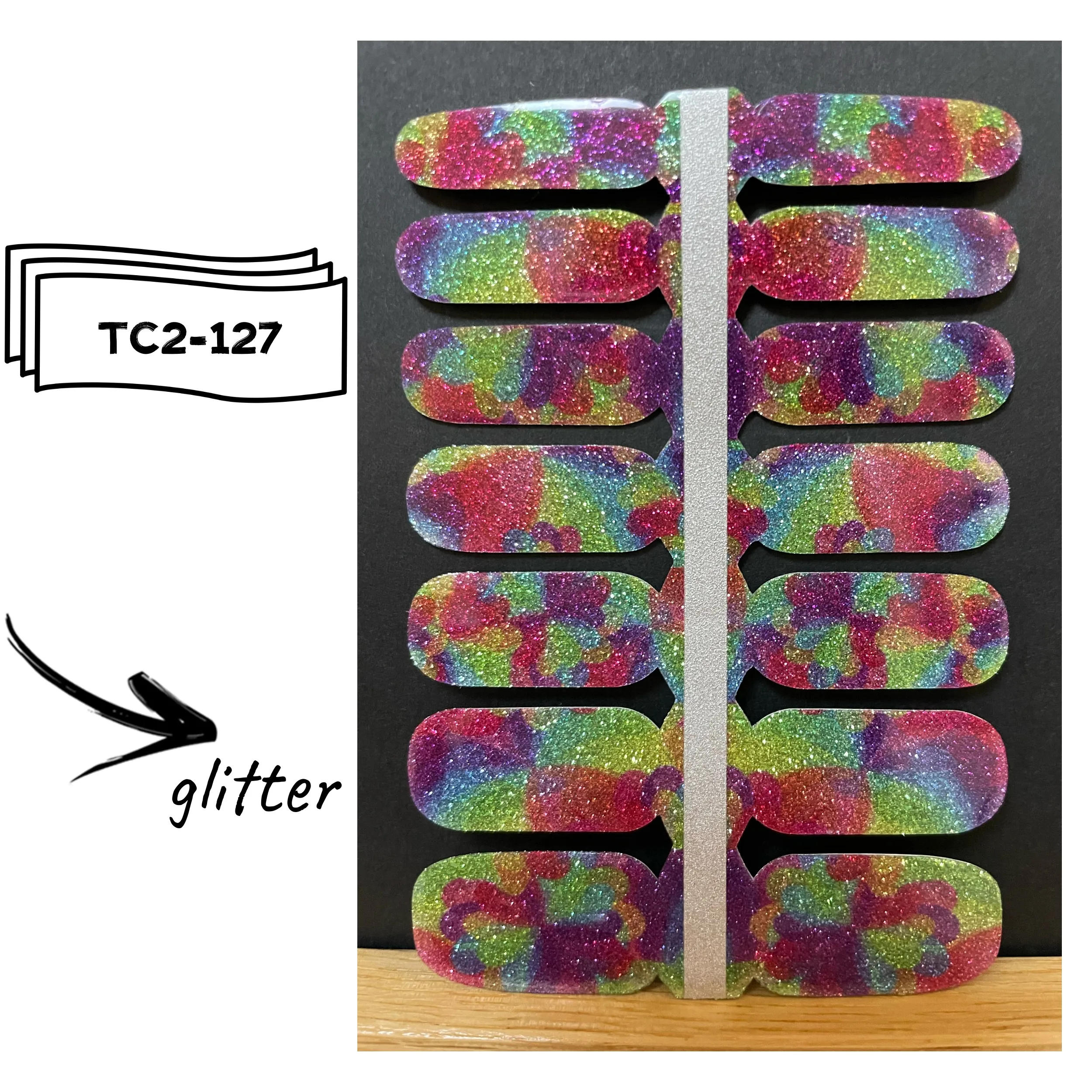 KIKILEE Nail Polish Strips Self Adhesive Nail Stickers Full Cover Solid Color Nail Wraps