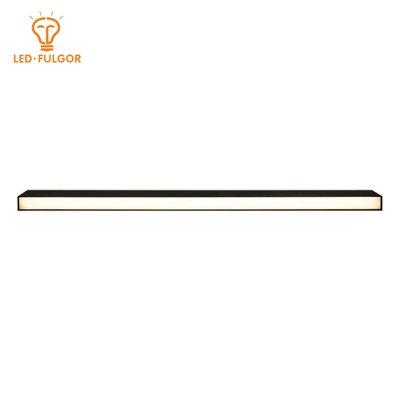 Manufacturer Price IP20 white/black 36W Indoor Lighting Aluminum Line Linkable denpant LED linear light