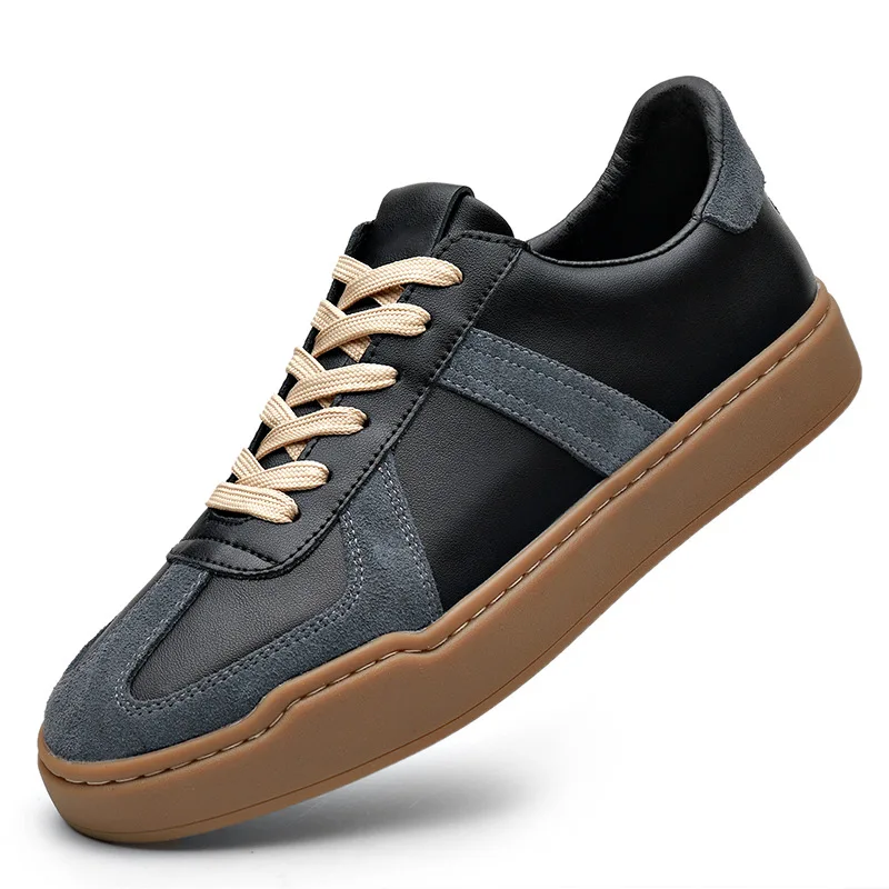 Cheap fashion custom sneakers with logo vintage German training shoes Round head Hugh sneakers for women