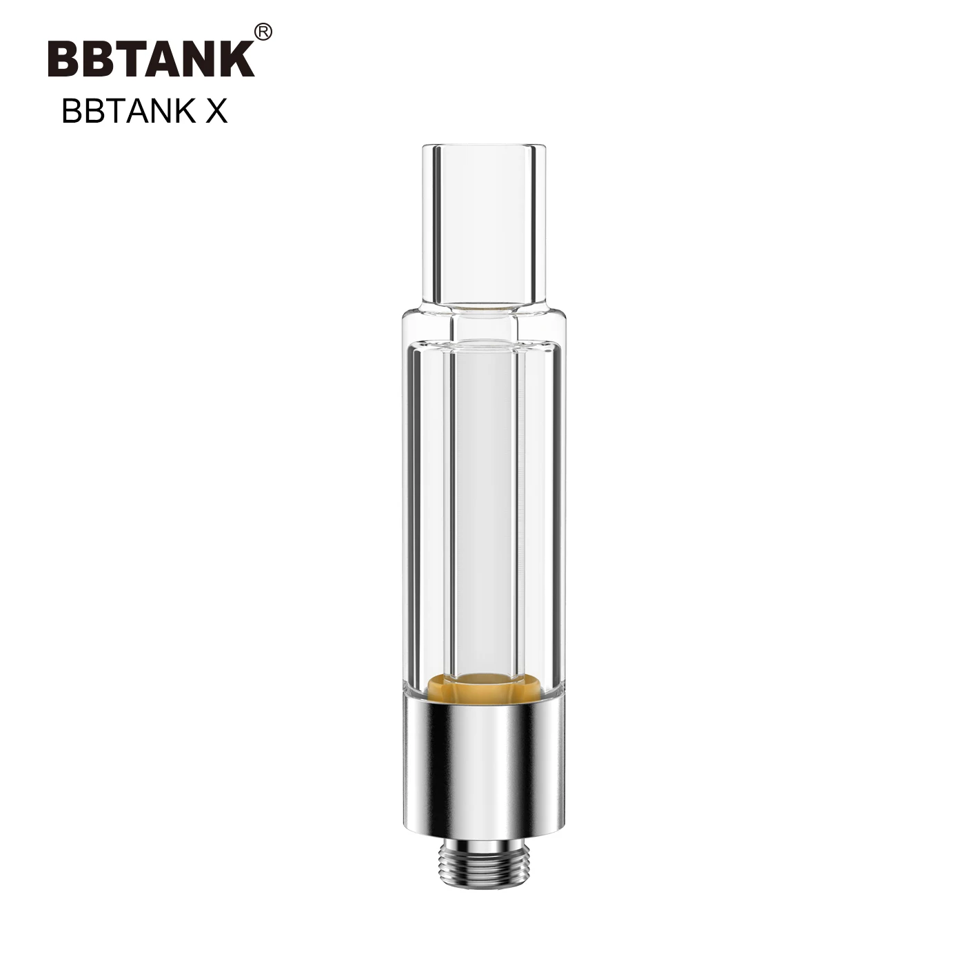 
BBTANK Childproof CBD cartridge vape Atomizer full glass tank empty vape cartridge cbd vaporizer for high concentration 