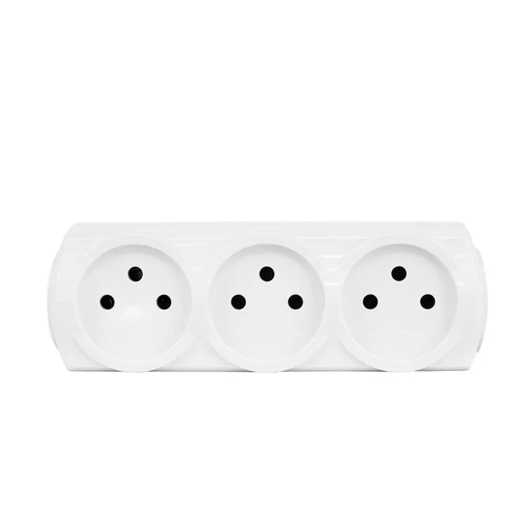 3 Ports Power Strip Sockets Portable White Color Security Protection Extension Socket For Israel Electric Plug Power Strip