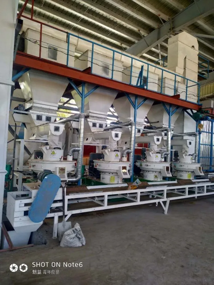 Good Price 3-4ton Selt Automatic Alfalfa Hay Pellet Line Plant with CE agriculture waste recycle pellet fuel energy machine