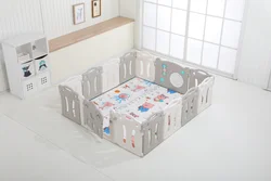 10+2 Panel New Design Baby Kids Indoor Play Pen Playpen