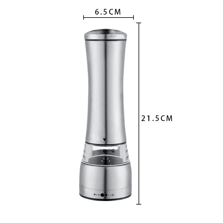 Syh1276 Wholesale plastic spice grinder manual 2 in 1 salt and pepper grinder with ceramic core
