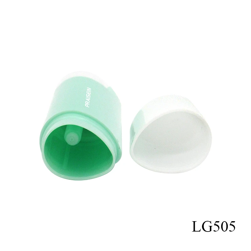 Plastic empty lip balm tube packaging custom logo sold cosmetic lip balm containers for children with lid