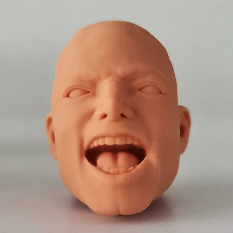 Custom OEM ODM Facial Resin Craft Model 3D Printing Resin Mini Printing 3D Characters
