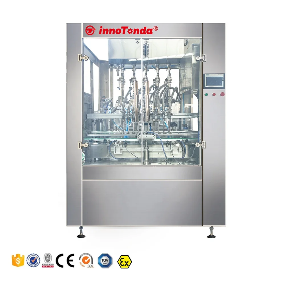 factory price bottle jar liquid automatic metering filling machine for sauces food grade
