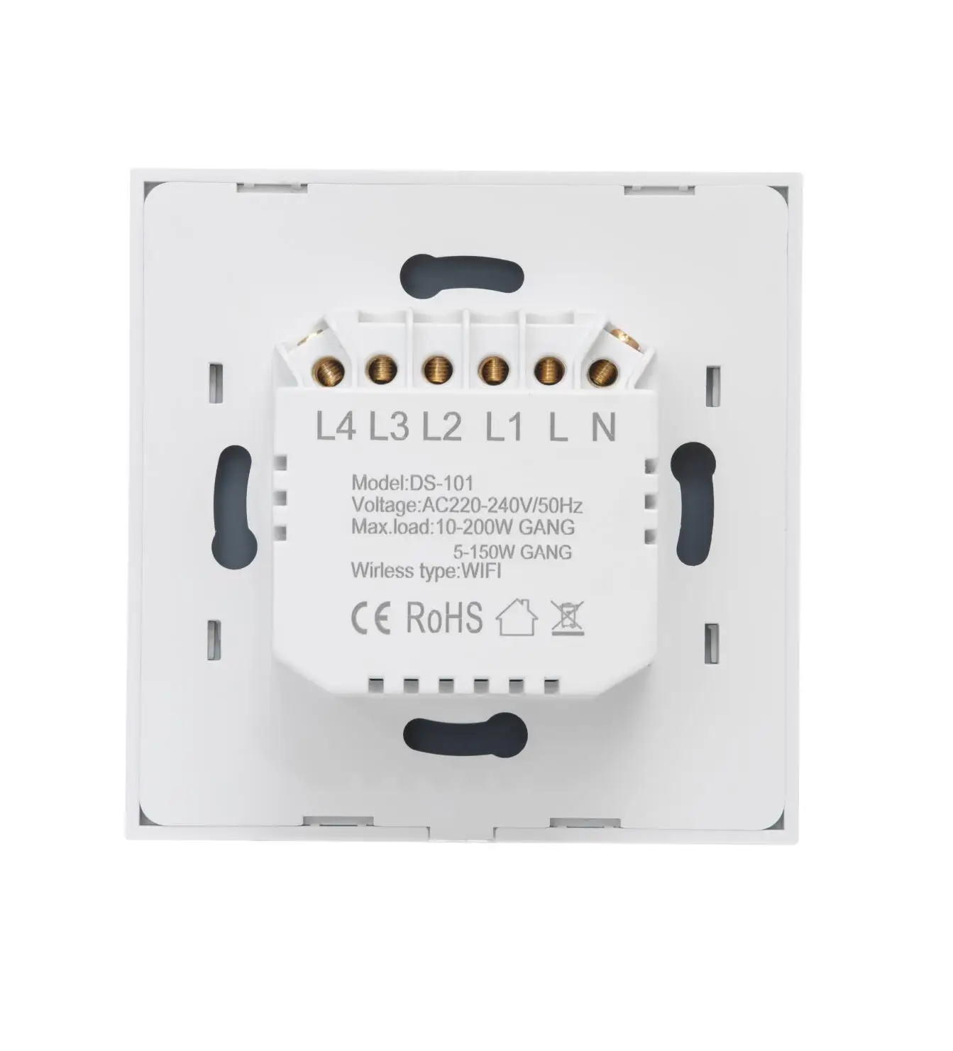 Wifi Wall Smart wifi Switch Tuya APP Remote for High Quality Wireless 220v Light Switch without neutral  UK/EU Standard