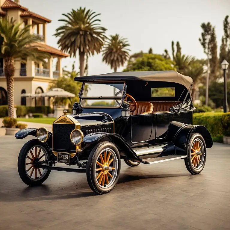 How to DIY a golf buggy into a custom vintage car step by step