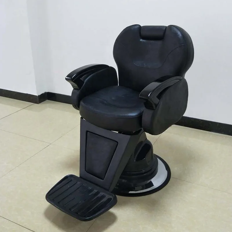 Новейшее тяжелое мужское оборудование для салона, белое парикмахерское кресло, мебель для парикмахерской, набор парикмахерских стульев