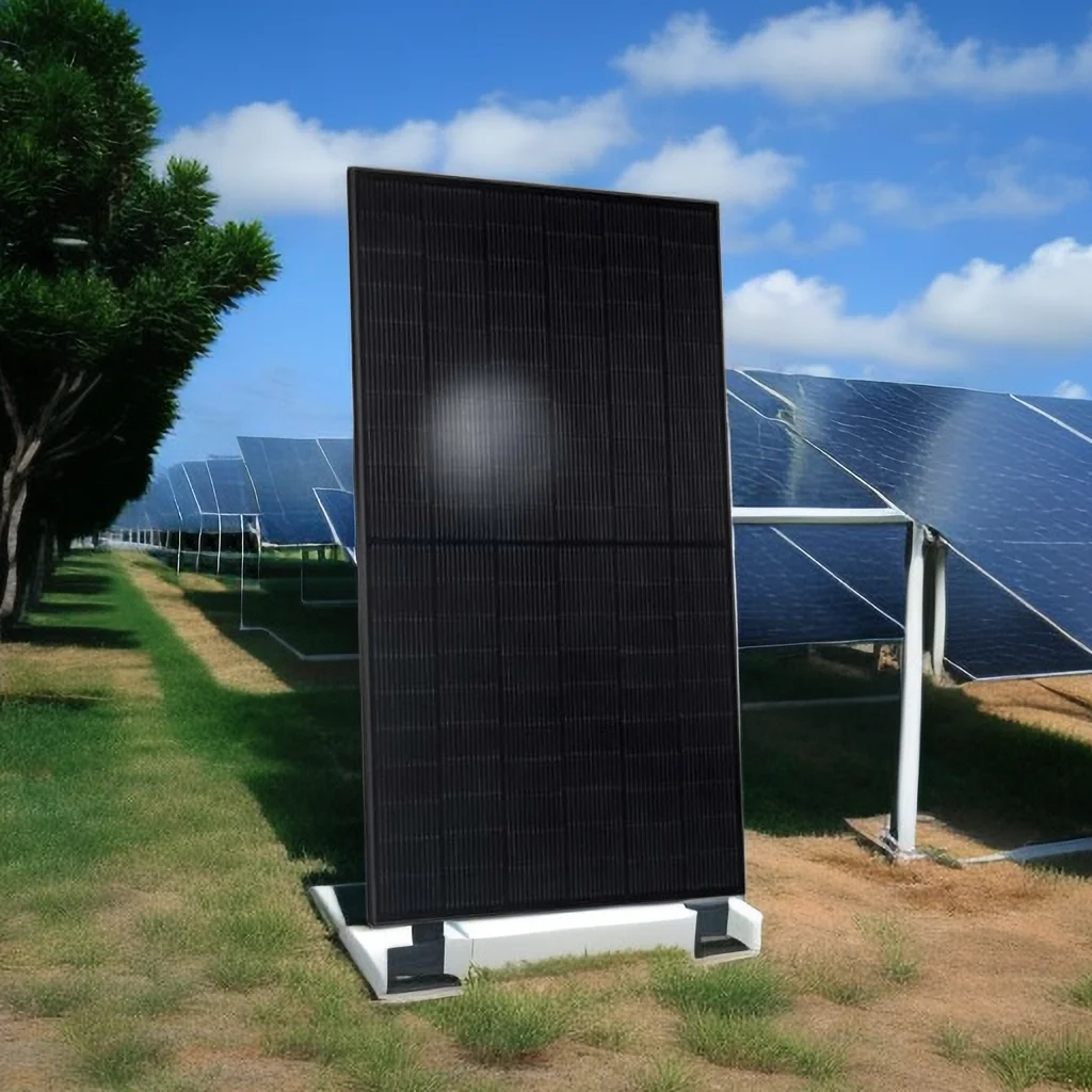 EU warehouse in stock SUNTECH All black  n-type solar panel  mono bifacial solar panels  430 watt pv solar panel