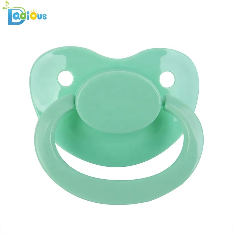 2022 ABDL Wholesale BPA Free 40 Color of Silicone Soother Adult Pacifier Dummy