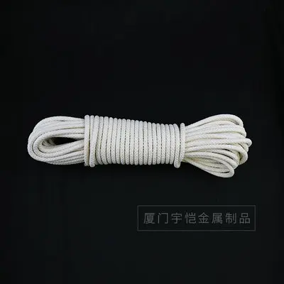 Outdoor flagpole flag-raising anti-corrosion rope 6mm8mm hand pull high temperature fireproof flag rope hand pull red flag rope
