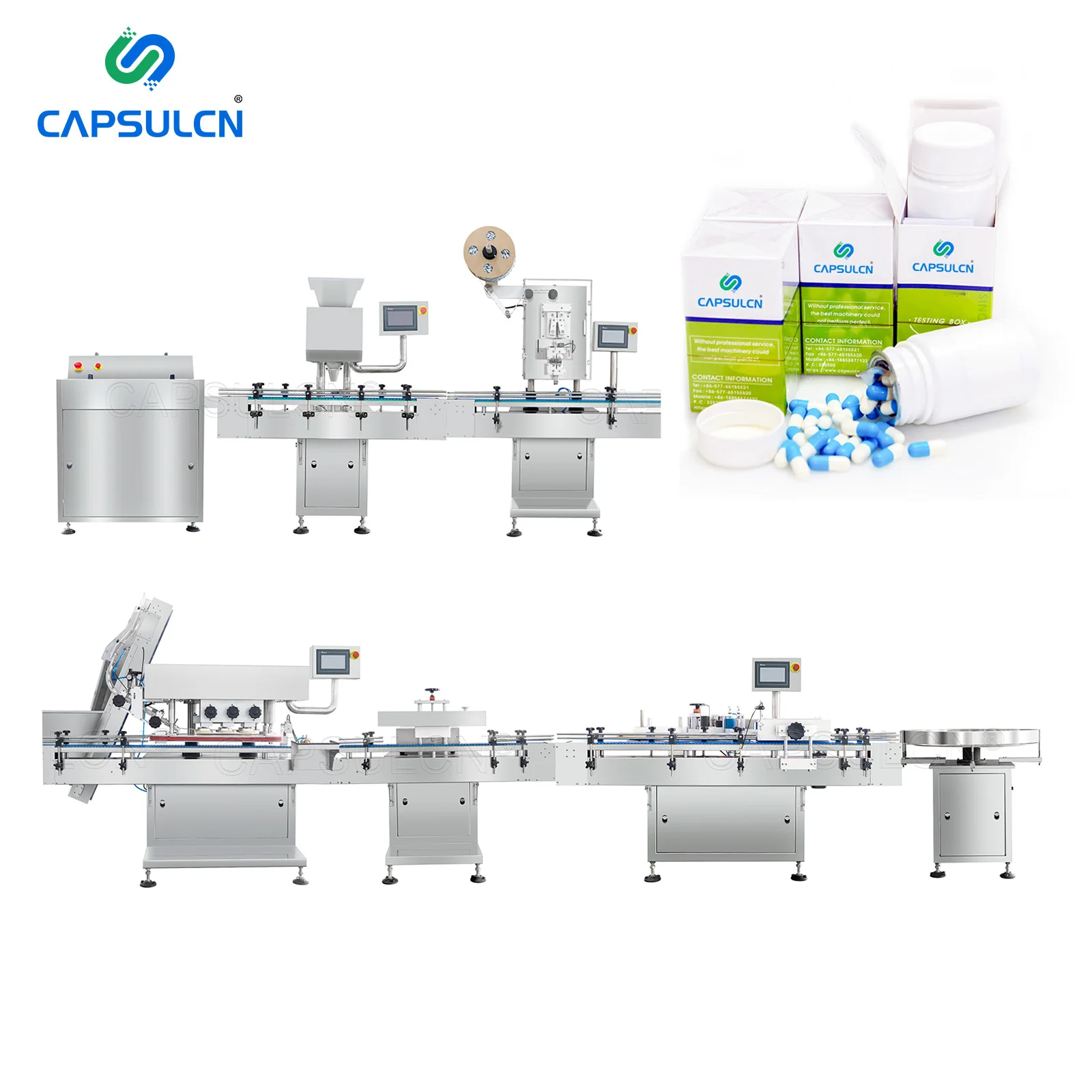Полностью автоматическая линия по производству капсул