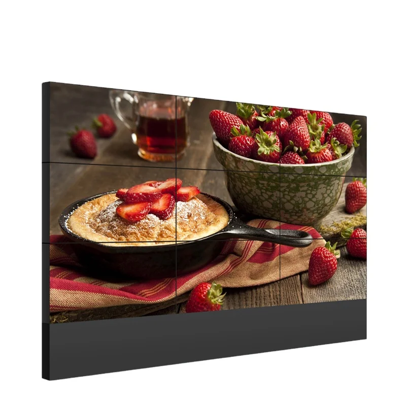 49 Inch Lcd A12fttising Wall Video Customled Screen Displaywall Controller Indoor RS232 SDK Video Wall Led Display PVD One Year