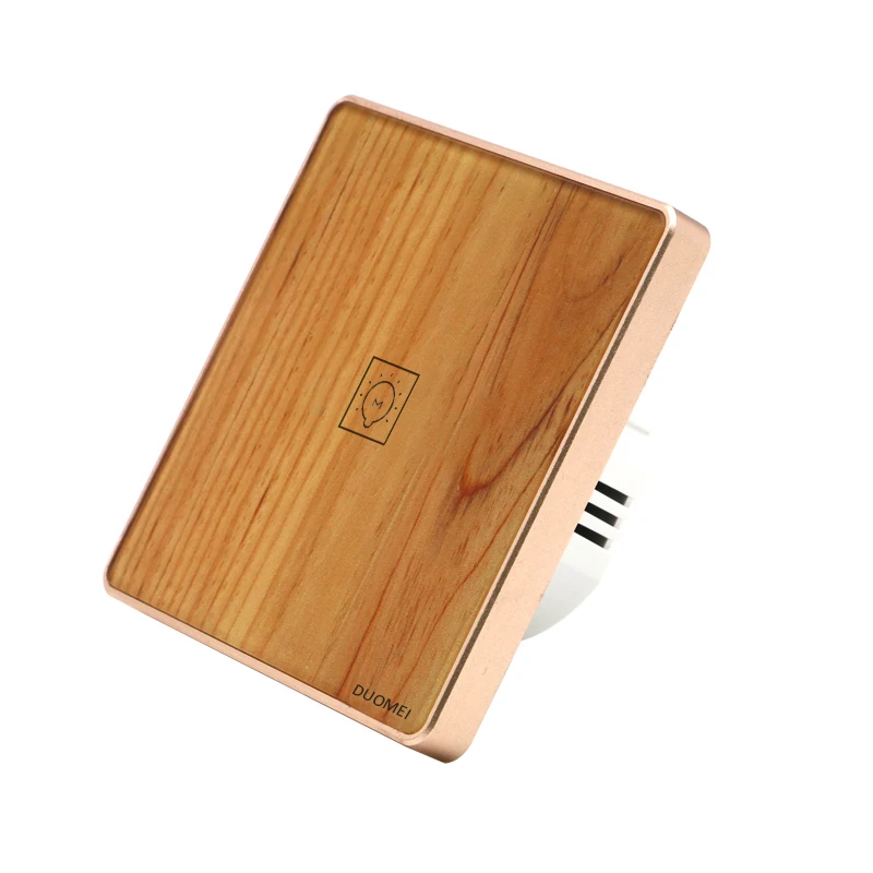 EU UK Golden Frame Zigbee Smart Wall Switch Remote Voice Touch control Google Home Smart Things Zigbee Light Switch