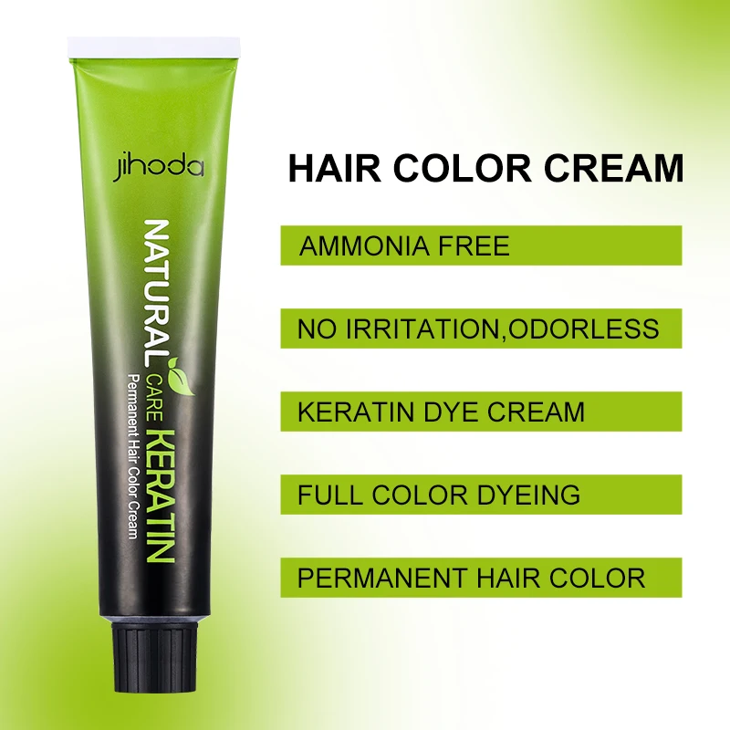 Hair Dye Logo And Permanent Best Brand Hair Dye Cream OEM Support