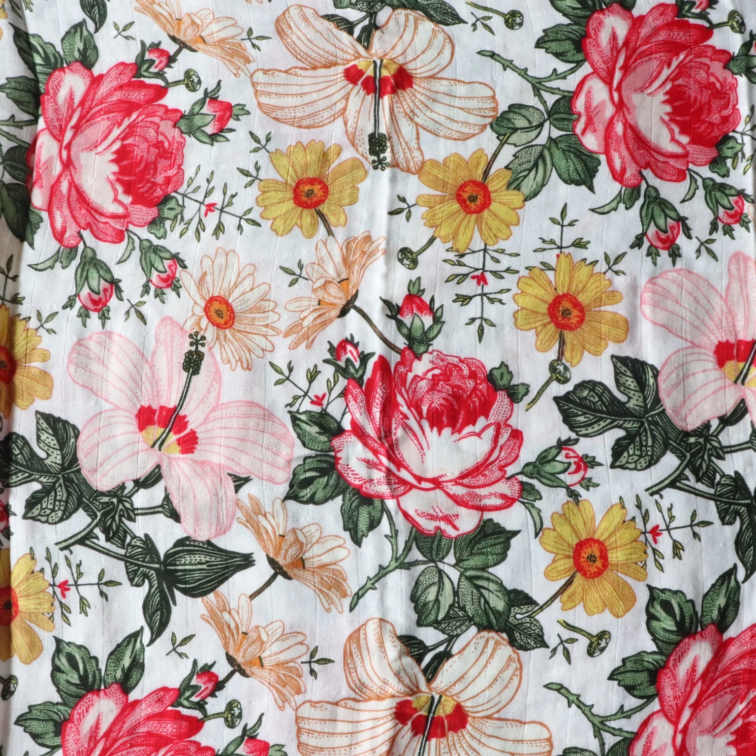 Bamboo Cotton Soft Muslin Wraps Printing Baby Muslin Swaddle Wrap Blanket