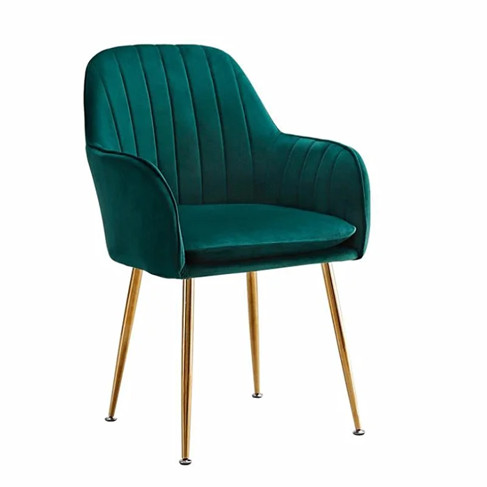 
Modern Luxury Nordic Leisure Arm Fabric Accent Velvet Living Room Chairs Furniture 