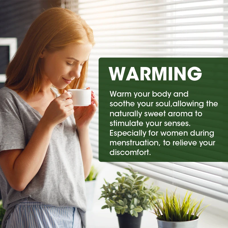 Minch 28 Days Warm Uterus Tea Uterus Detox Tea Lemon Turmeric Tea For Female