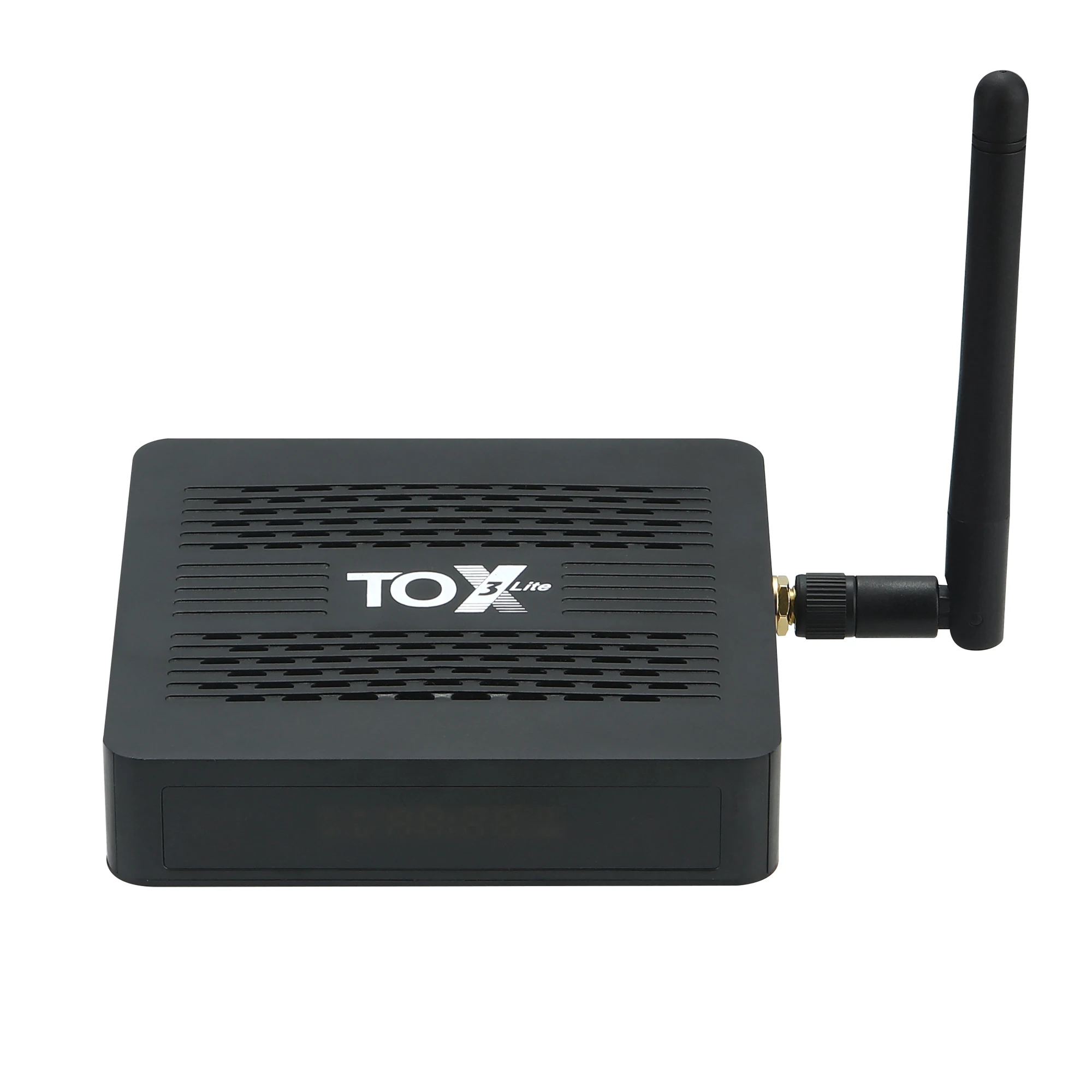 New arrival 4k tv box Android 11 Ugoos Tox3 lite s905x4 dual wifi 1000m lan set top box with external wifi antenna