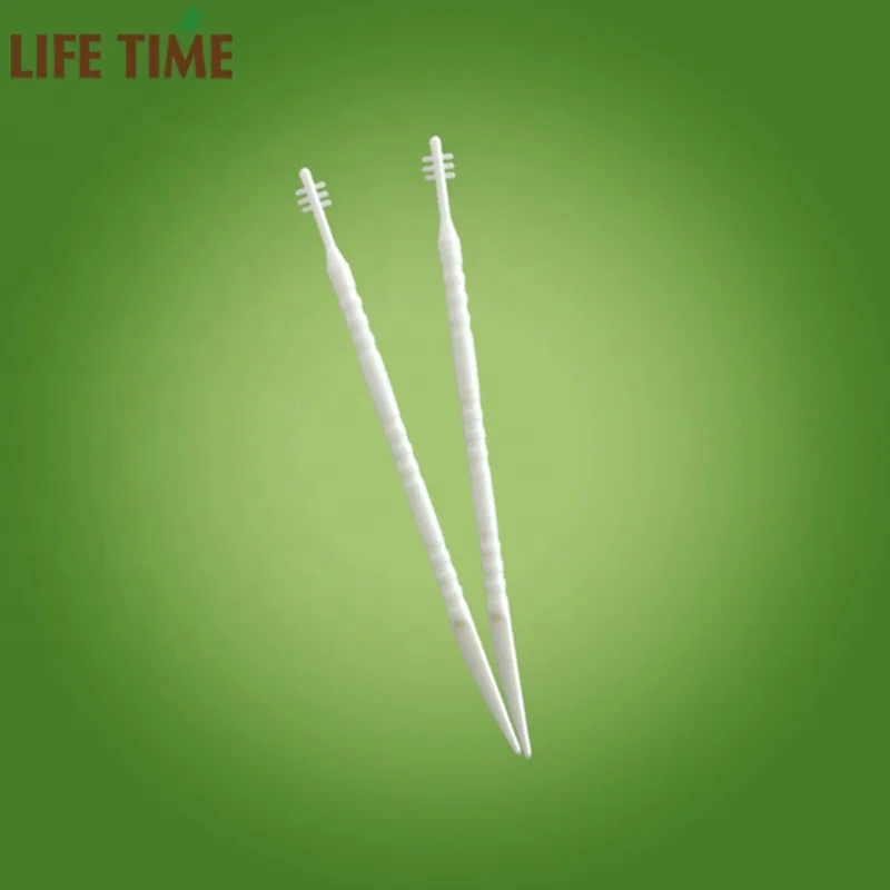 disposable plastic toothpicks interdental double Head oral picks toothpicks