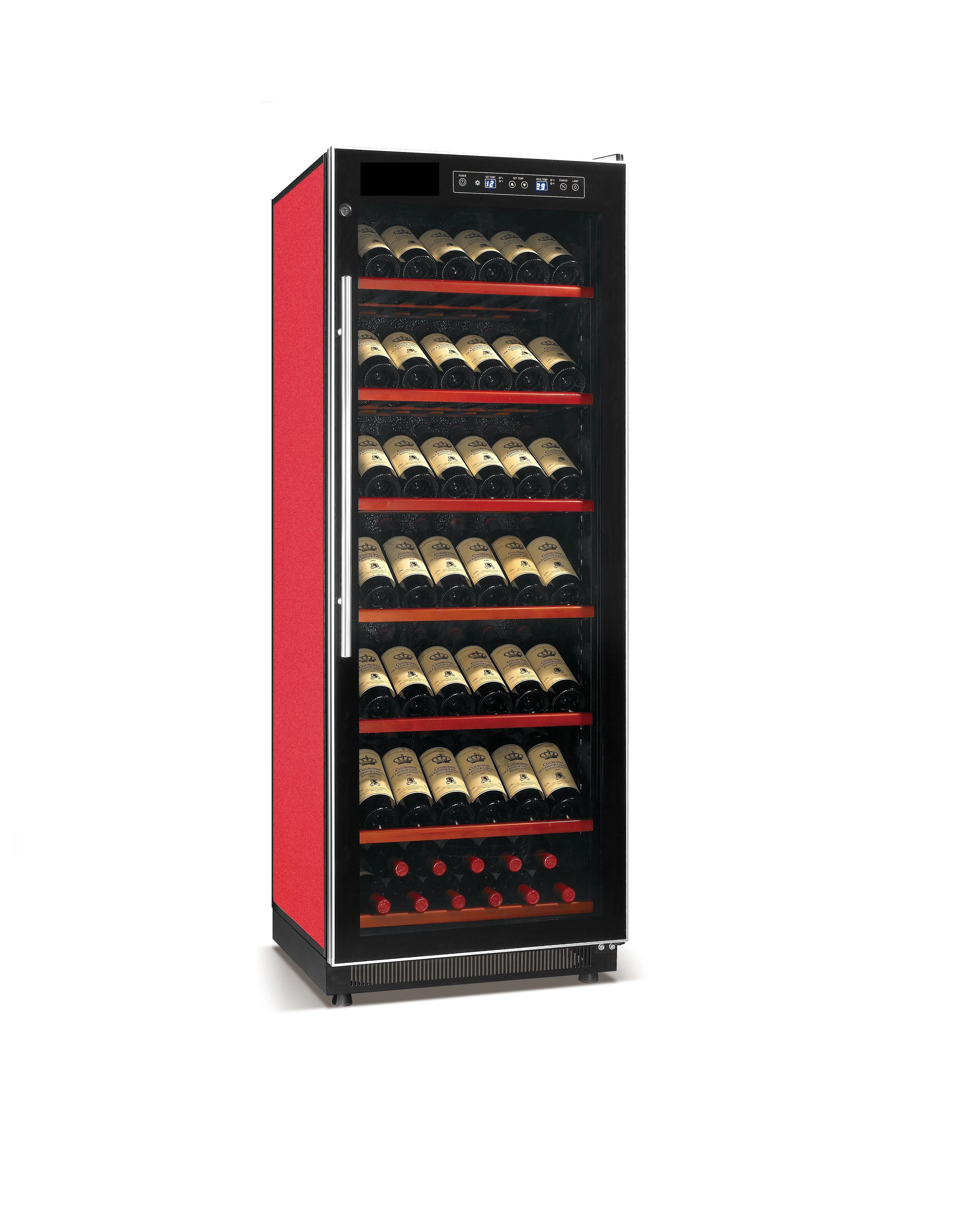 Built In  Wine Cooler Freestanding  Wine Refrigerator In Cabinet  with Smart Temperature Stabilize System