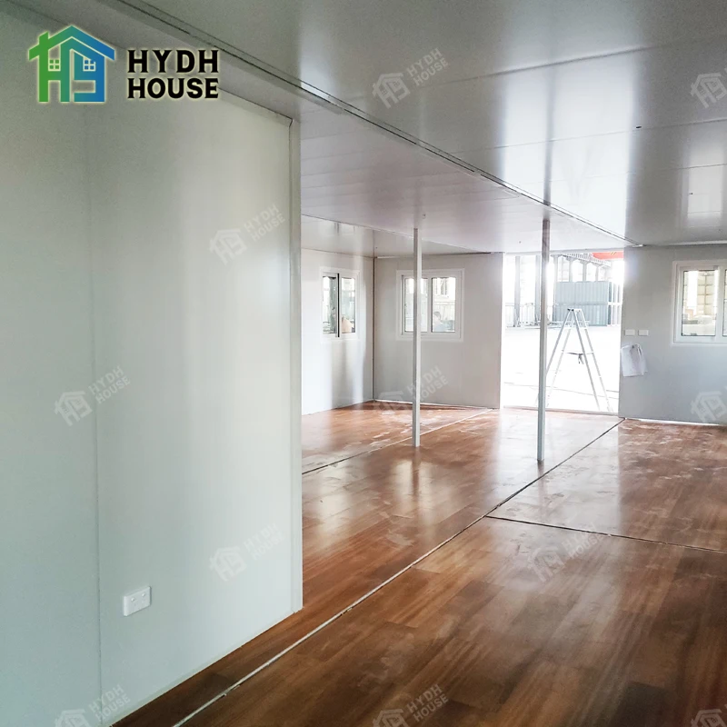 Hydh antiseismic Fully furnished 20ft 30ft 40ft Foldable expandable modular container house with bathroom