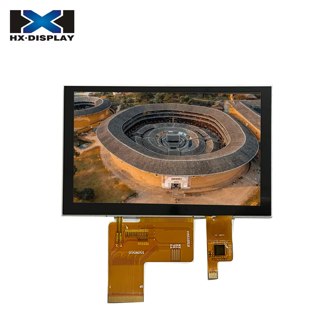 5 Inch lcd module IPS Screen 800*480 ST7262 GT911 Capacitive Touch Screen 5 Inch Tft Lcd Display