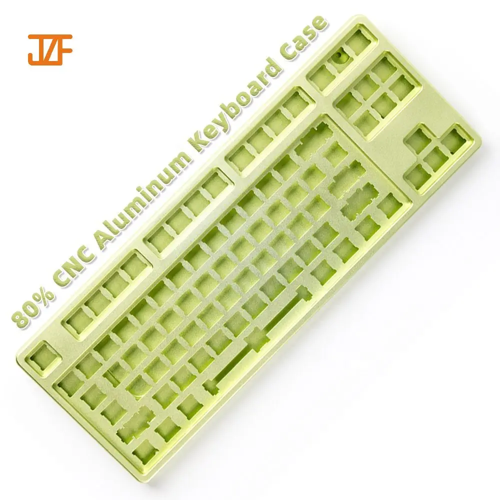 Aluminum keyboard case custom anodized PCB Stabilizer Positioning Board For 87 Keys 75% 80% 85% Mechanical Keyboards