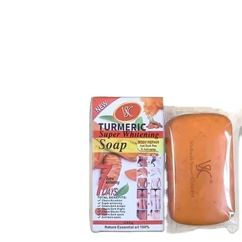 New Ginger Yellow Bathing Soap Brightening Soap Deep Cleansing Controls Oil Face and Body Universal Soap 250g for 2024
