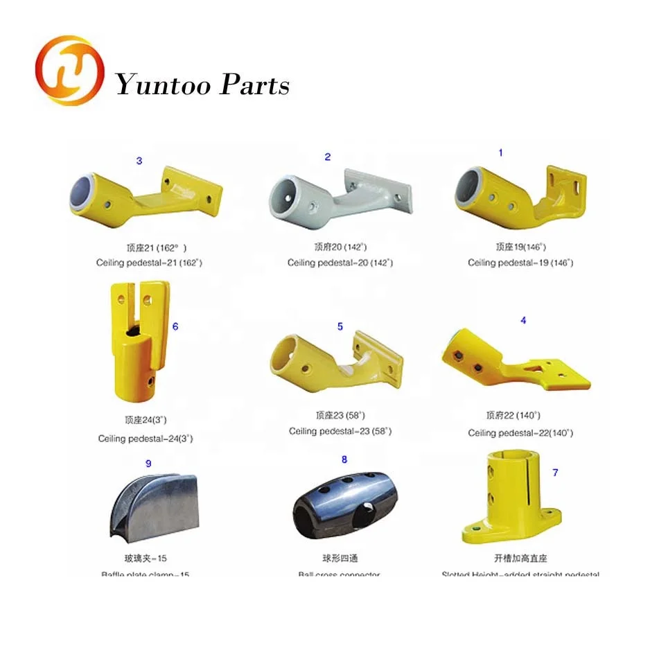 city bus handrail super short handrail bracket(blind)