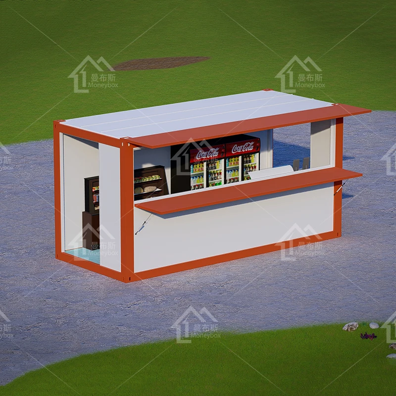 Multifunction Mobile Business Container Stores Barbecue Shop Snack Store