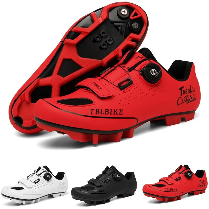 carbon sole cycling shoes For Man Bicycle Bike waterproof cycling footwear high quality road cycling shoes road bike clip