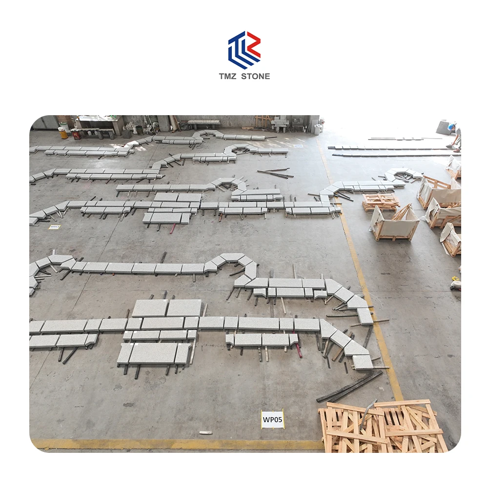 Китайский популярный гранит G602 белого цвета