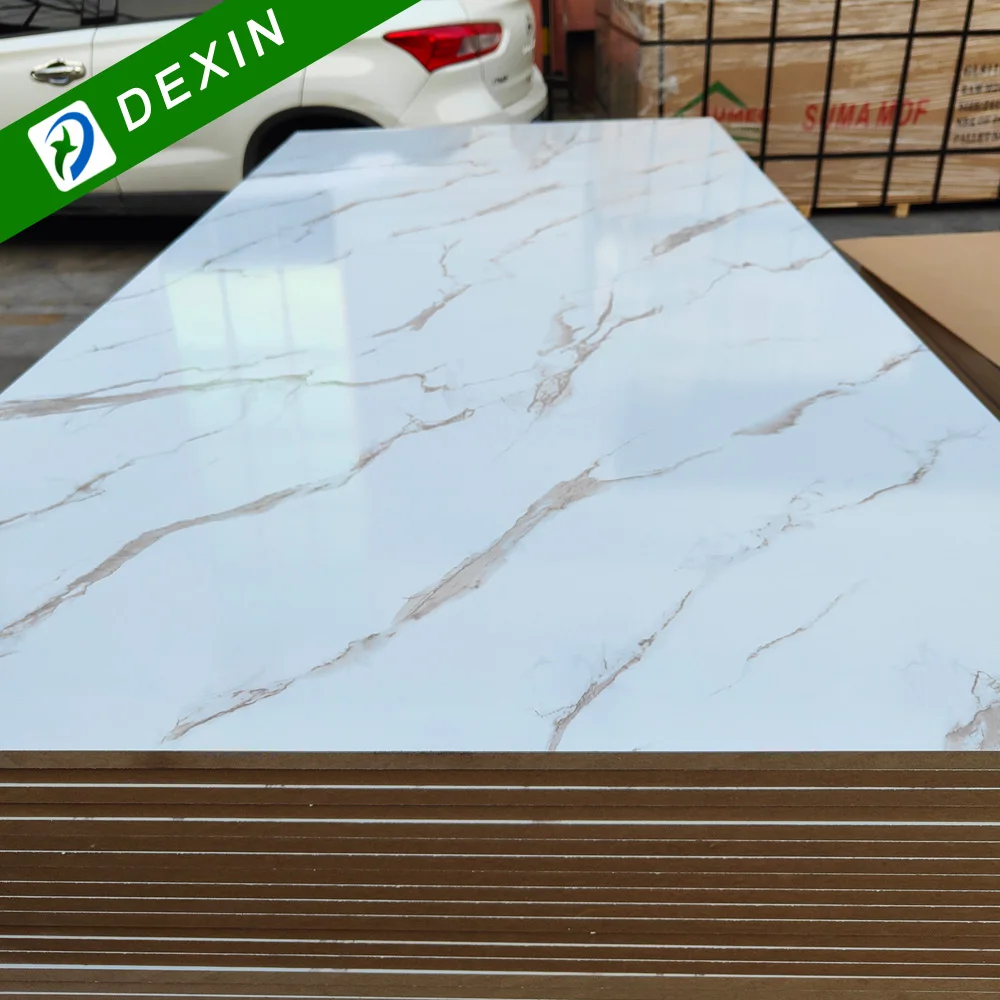 Matt, Textured, Glossy, Embossed or Magic First Class Waterproof 18mm Melamine Faced MDF Board