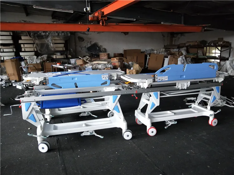 BT-TR004 Connecting transfer patient trolley for operation room transport connection hospital medical stretcher