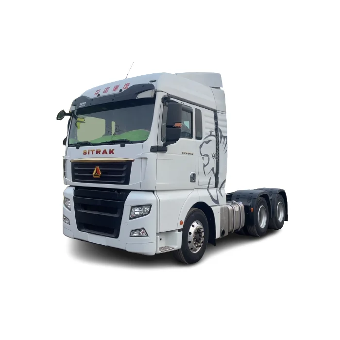 Sinotruck Подержанный трактор Sitrak C7H головка прицепа 10 шин 540 HP LHD грузовик по хорошей цене